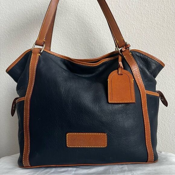 DOONEY & BOURKE Calypso Navy Blue Tote Shoulder Bag Florentine Kristin - Picture 1 of 9